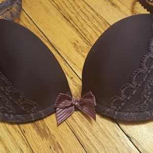 Passionata demi padded bra purple 32A